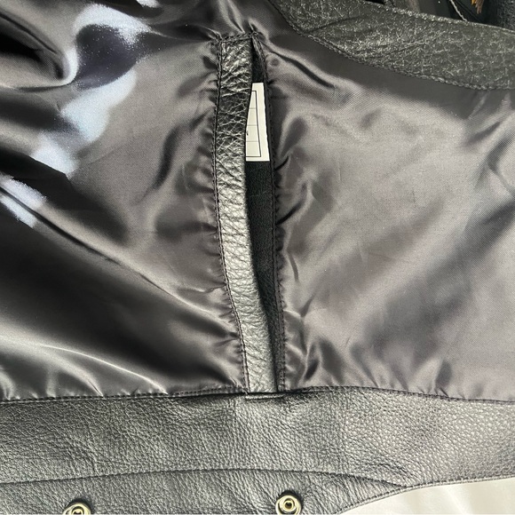 SOLD xlist Harley Davidson TWIN CAM Style Black Leather Vest Men's Size XXXL 3XL - Picture 8 of 14